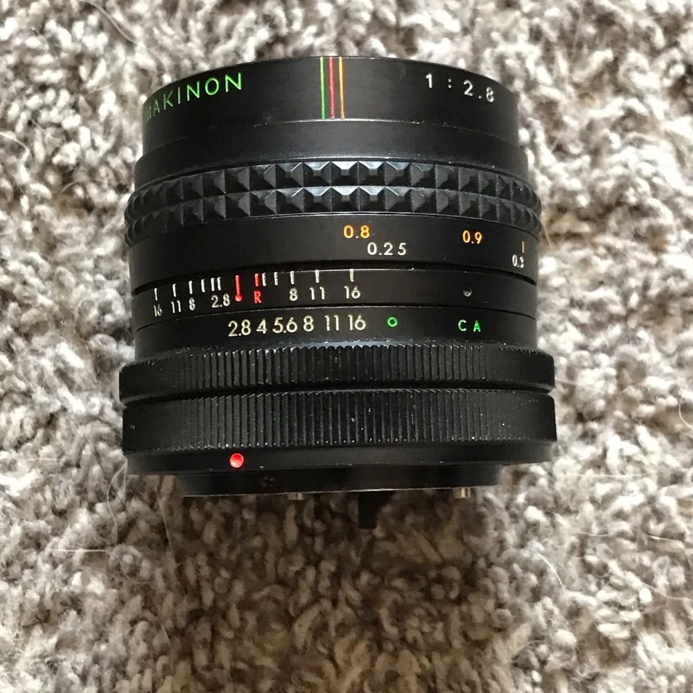 5 never used in tact Nikon/Vivtar lenses
